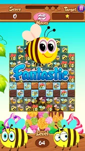 Bees Friends Pop Match3 Puzzle screenshot 14