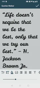 Quotes Maker - Create quote pi screenshot 2