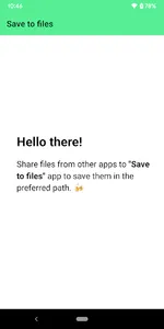 Save to Files - Save shared fi screenshot 0