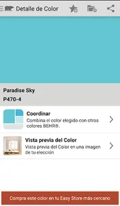 ColorSmart de BEHR® Chile screenshot 2