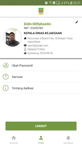 Absensi Pemda Kabupaten Bekasi screenshot 2