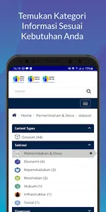 Open Satu Data Kab. Bekasi screenshot 1