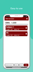 GWA Calculator screenshot 4