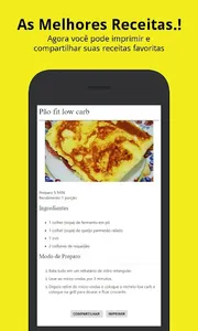 Receitas Fitness Fáceis screenshot 4