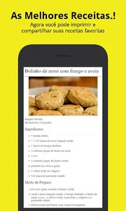 Receitas Fitness Fáceis screenshot 7