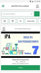 Aplikasi siswa screenshot 2