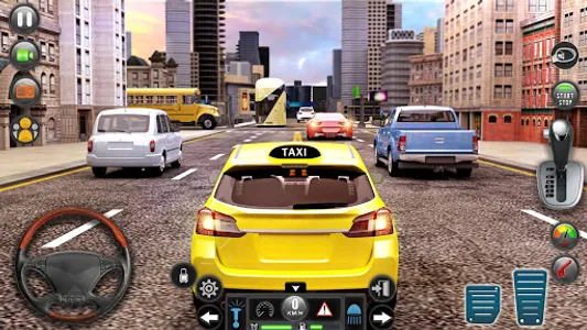 City Taxi Simulator Car Drive screenshot 19