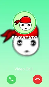 Browtato Fake Call video screenshot 4