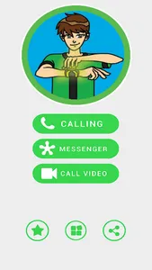Ben Alien 10 Fake Call video screenshot 4