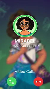 Encanto Fake Call video Mirbel screenshot 9