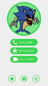 Scary Hedgehog Fake Call video screenshot 0