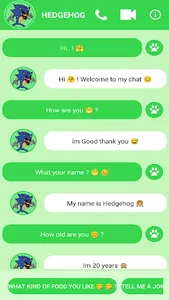 Scary Hedgehog Fake Call video screenshot 2