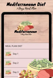 Mediterranean Diet Meal Plan screenshot 1