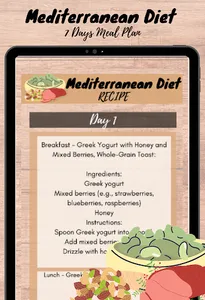 Mediterranean Diet Meal Plan screenshot 4