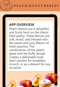 Peach Donut Resepi screenshot 4