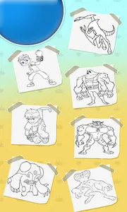 How To Draw And Coloring Ben B screenshot 4