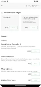 Bengal Brasserie screenshot 1