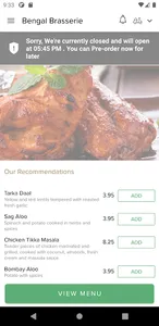 Bengal Brasserie screenshot 1