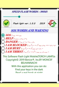 FlashLight SOS NEW : BENICE screenshot 5
