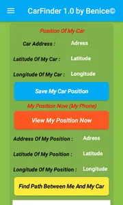Car Finder 1.0 Where is My Car screenshot 3
