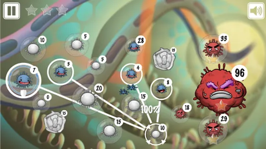 NanoWar: Cells VS Virus screenshot 1