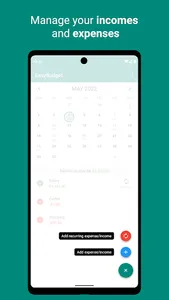 EasyBudget - Budget planning screenshot 1