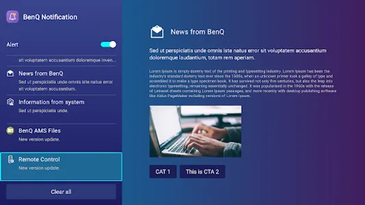 BenQ Notification screenshot 6