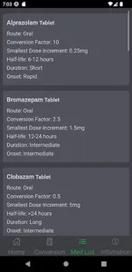 BenzoCalc screenshot 2