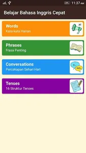 Belajar Bahasa Inggris Cepat + screenshot 7