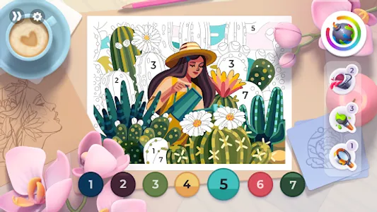 Gallery: Coloring Book & Decor screenshot 6