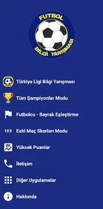 Türkiye Süper Ligi Bilgi Oyunu screenshot 0