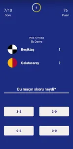 Türkiye Süper Ligi Bilgi Oyunu screenshot 3