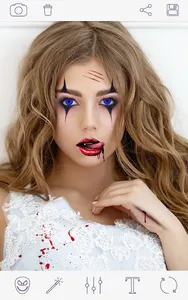 Halloween Makeup Photo Editor screenshot 12