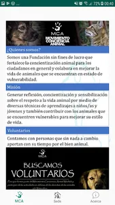 MCA-INFORMACION screenshot 1