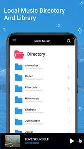 Audio and video player screenshot 5