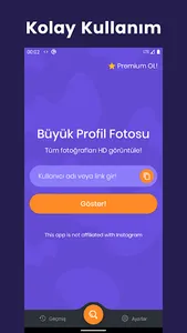 Büyük Profil Fotoğrafı - Full  screenshot 0
