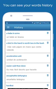 English Spanish Dictionary screenshot 13