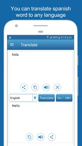 English Spanish Dictionary screenshot 18