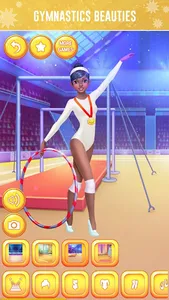 Gymnastics Girls Dress Up Game screenshot 12