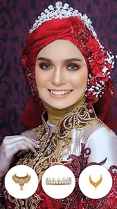 Bridal Hijab Photo Editor screenshot 2