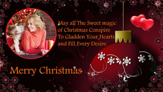 Christmas card maker & Wishes screenshot 3