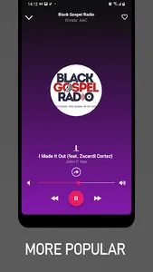 Black Gospel Music Radio screenshot 2