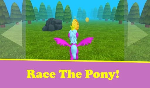 Running Pony 3D: Little Race screenshot 10