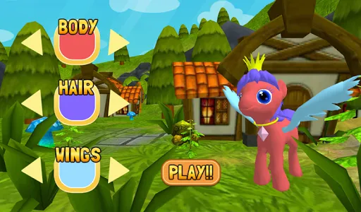 Running Pony 3D: Little Race screenshot 14