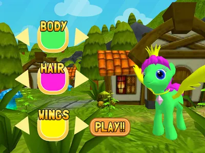 Running Pony 3D: Little Race screenshot 16