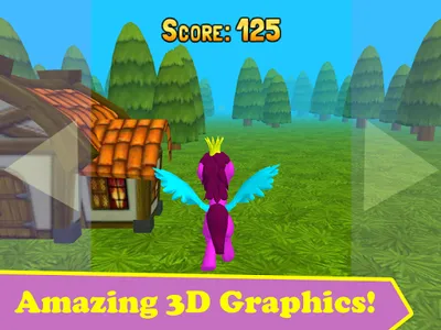 Running Pony 3D: Little Race screenshot 20