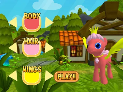 Running Pony 3D: Little Race screenshot 21