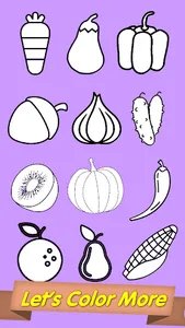 Fruits Coloring Book screenshot 3