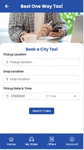 BESTONEWAYTAXI BOOKING APP screenshot 1