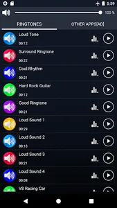 Loud Ringtones screenshot 1